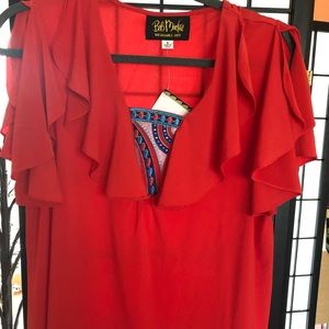 Bob Mackie Wearable Art top